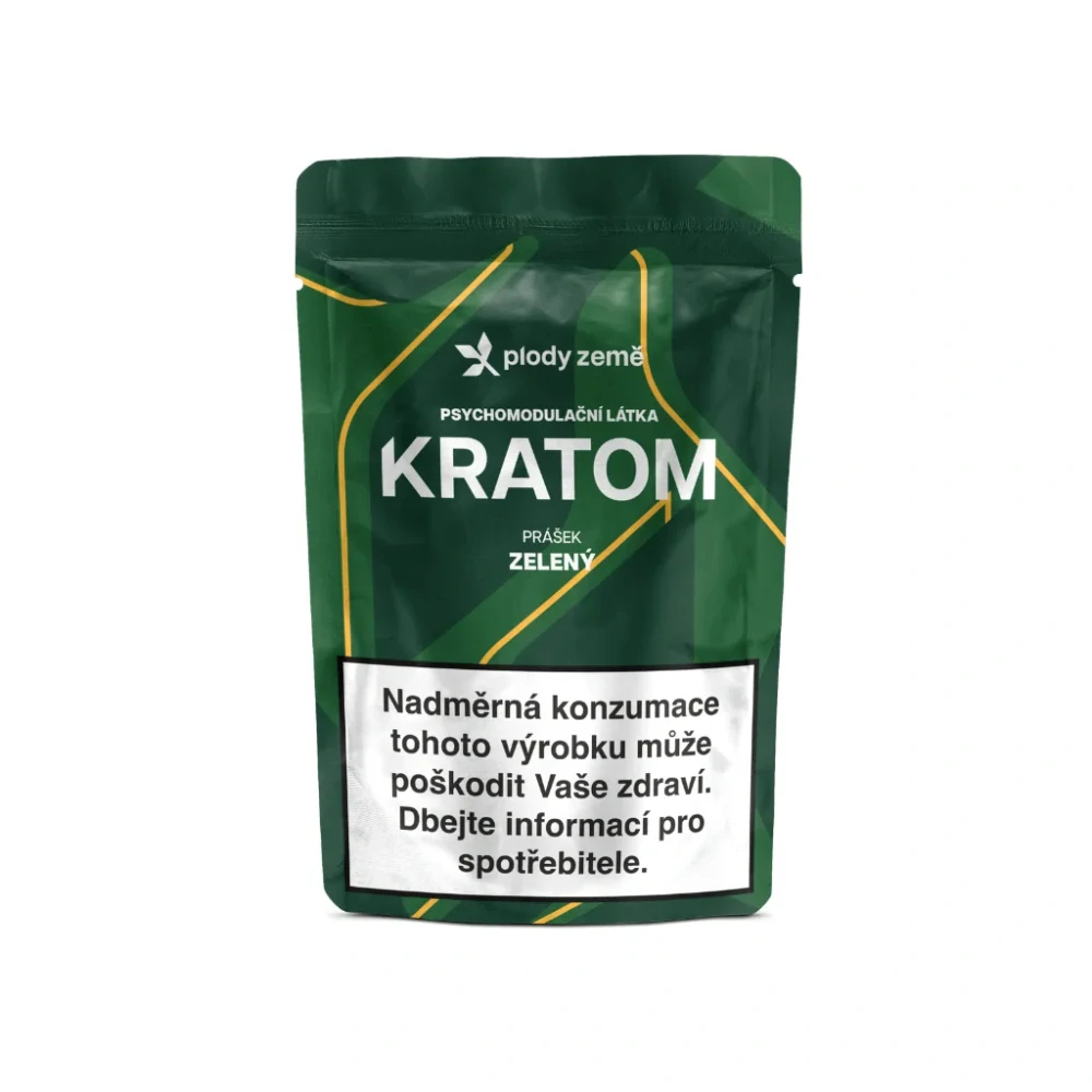 KRATOM - ZELENÝ - PLODY ZEMĚ - 50 g
