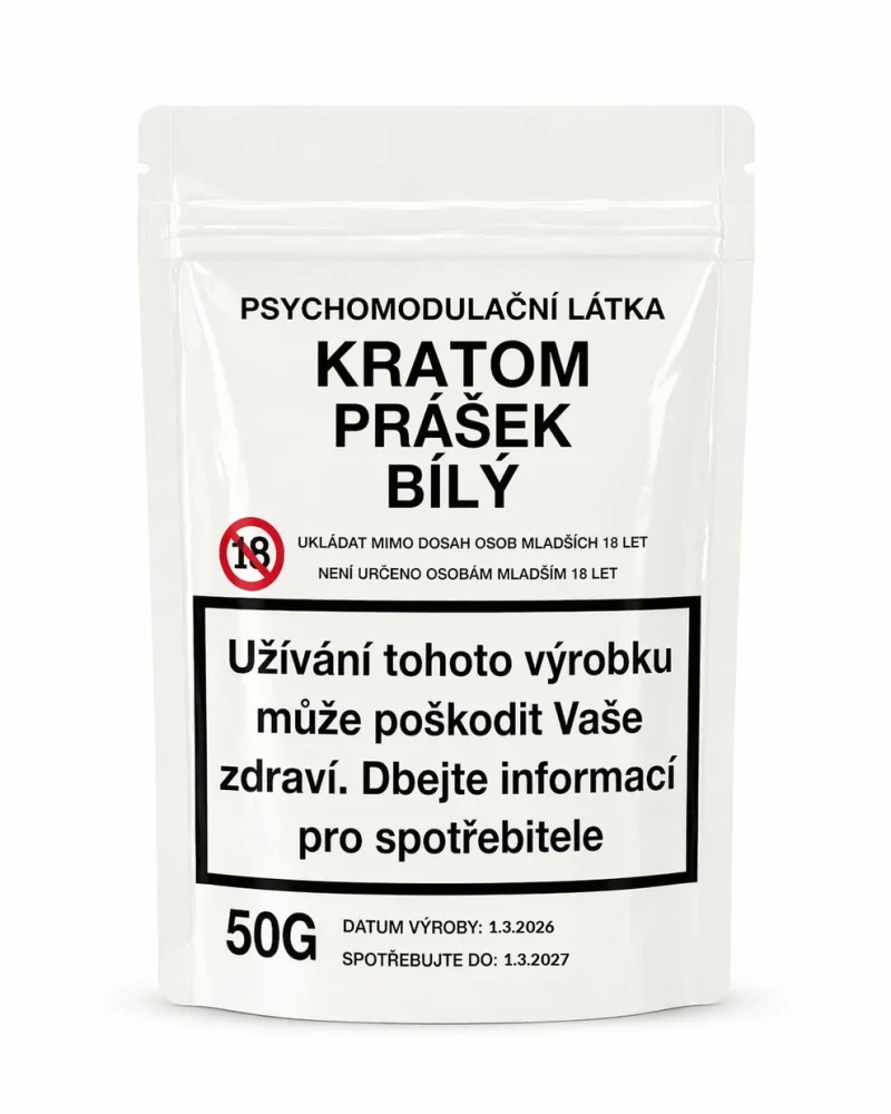 KRATOM - BÍLÝ - DOPE KRATOM - 50 g