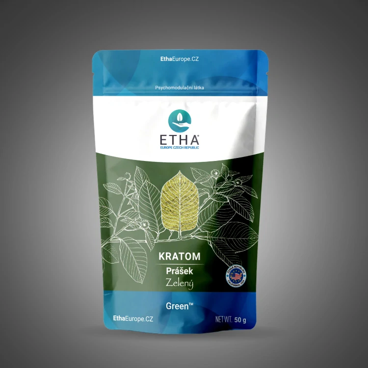 ETHA - Zelený Kratom prášek