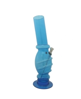 Bong akrylový - 32cm - modrý
