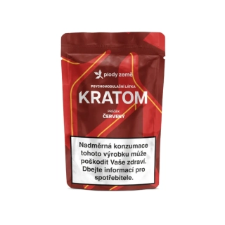 KRATOM - ČERVENÝ - PLODY ZEMĚ - 50 g